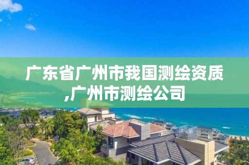 廣東省廣州市我國測繪資質,廣州市測繪公司