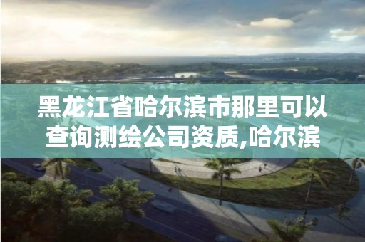 黑龍江省哈爾濱市那里可以查詢測繪公司資質,哈爾濱測繪公司招聘