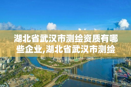 湖北省武漢市測繪資質有哪些企業,湖北省武漢市測繪資質有哪些企業名稱