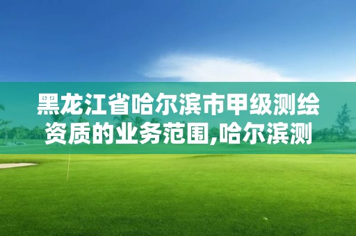 黑龍江省哈爾濱市甲級測繪資質的業務范圍,哈爾濱測繪地理信息局招聘公告。