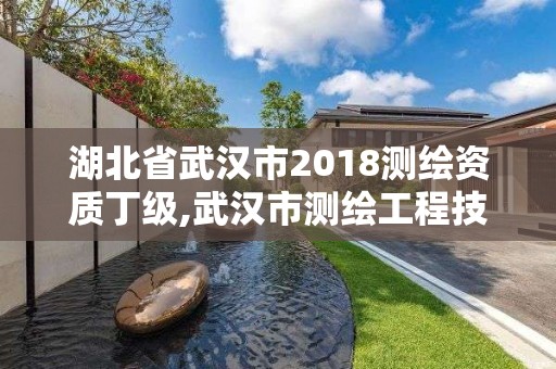 湖北省武漢市2018測繪資質丁級,武漢市測繪工程技術規定