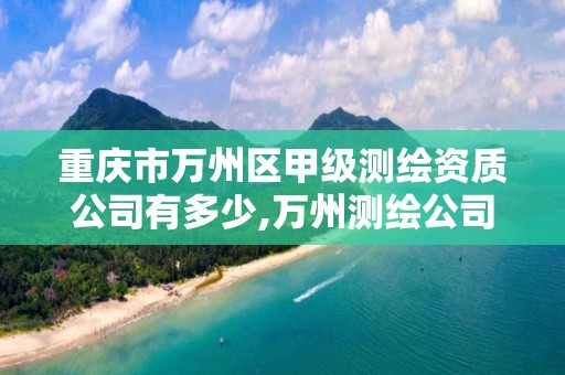 重慶市萬州區甲級測繪資質公司有多少,萬州測繪公司招聘。