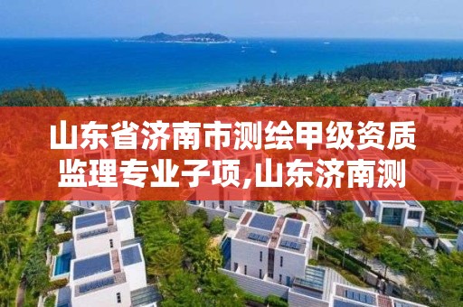 山東省濟南市測繪甲級資質監理專業子項,山東濟南測繪公司有哪些。