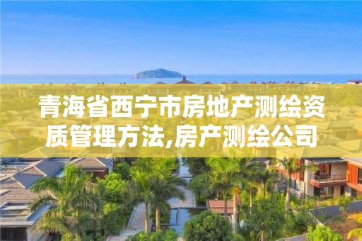 青海省西寧市房地產測繪資質管理方法,房產測繪公司資質。