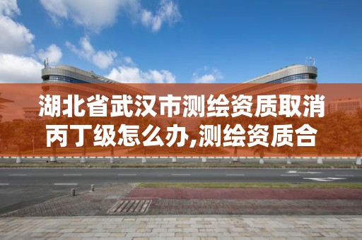 湖北省武漢市測繪資質取消丙丁級怎么辦,測繪資質合并后,丙級測繪資質怎么辦。