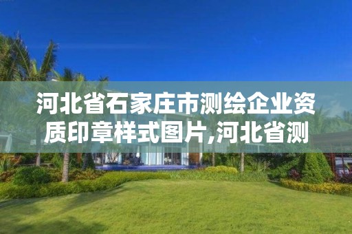 河北省石家莊市測繪企業資質印章樣式圖片,河北省測繪資質查詢。