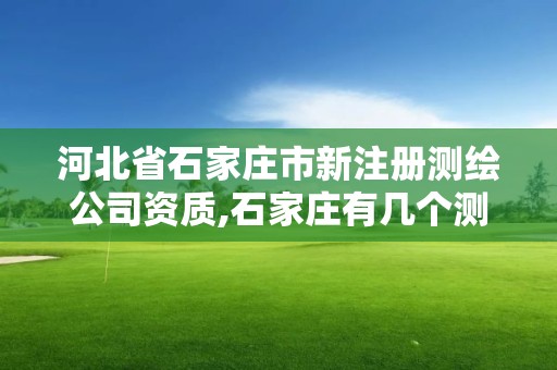 河北省石家莊市新注冊測繪公司資質(zhì),石家莊有幾個測繪局