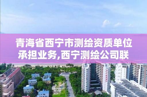 青海省西寧市測繪資質單位承擔業務,西寧測繪公司聯系方式