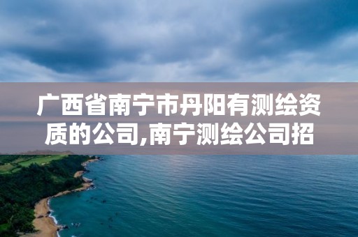 廣西省南寧市丹陽有測繪資質(zhì)的公司,南寧測繪公司招聘信息網(wǎng)