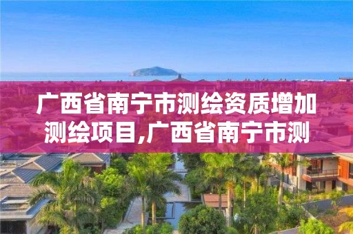 廣西省南寧市測繪資質增加測繪項目,廣西省南寧市測繪資質增加測繪項目有哪些