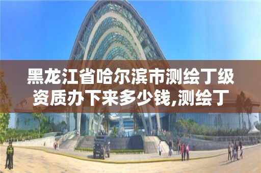 黑龍江省哈爾濱市測繪丁級資質辦下來多少錢,測繪丁級資質承接范圍。