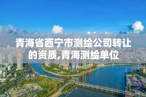 青海省西寧市測繪公司轉讓的資質,青海測繪單位