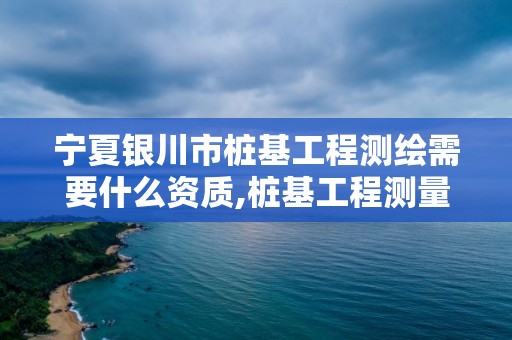 寧夏銀川市樁基工程測繪需要什么資質,樁基工程測量。