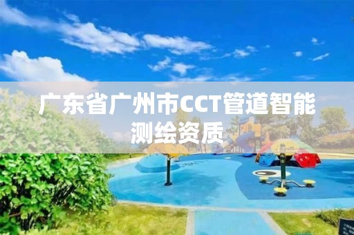 廣東省廣州市CCT管道智能測繪資質