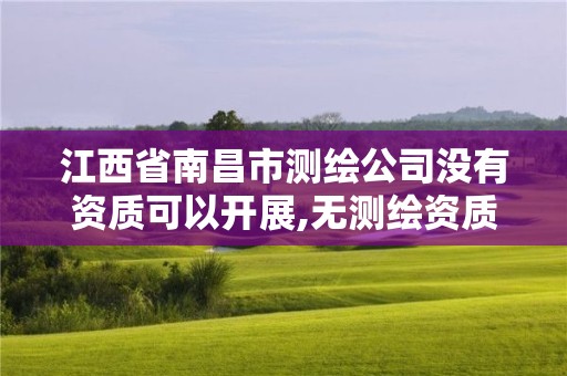 江西省南昌市測繪公司沒有資質(zhì)可以開展,無測繪資質(zhì)公司進行測繪的后果。