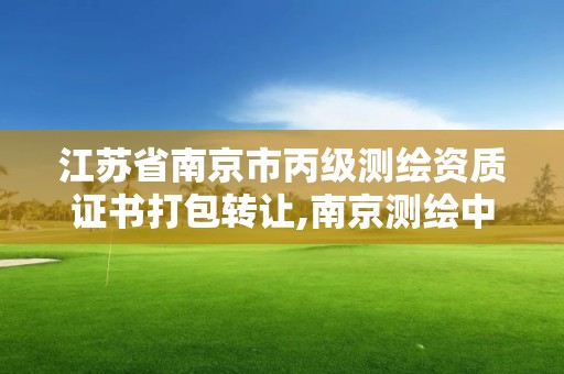 江蘇省南京市丙級測繪資質證書打包轉讓,南京測繪中標。