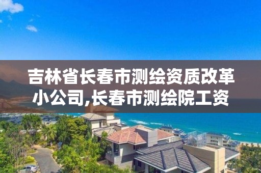 吉林省長春市測繪資質(zhì)改革小公司,長春市測繪院工資待遇。