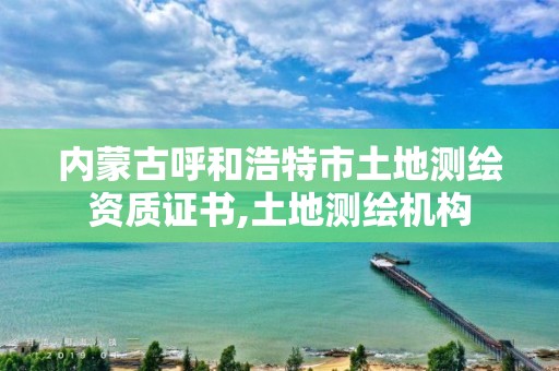 內蒙古呼和浩特市土地測繪資質證書,土地測繪機構