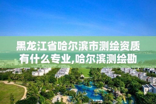 黑龍江省哈爾濱市測繪資質有什么專業,哈爾濱測繪勘察研究院怎么樣