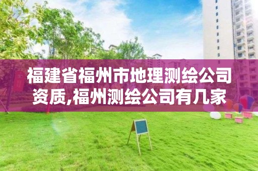 福建省福州市地理測繪公司資質,福州測繪公司有幾家