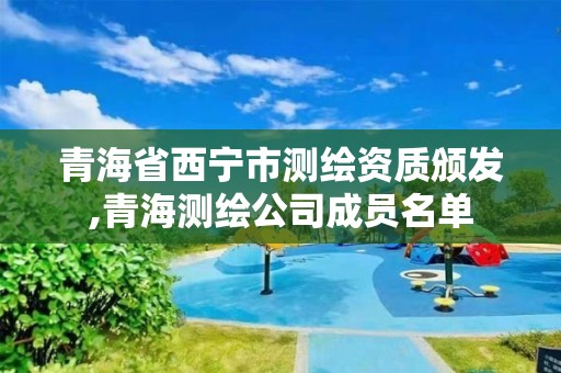 青海省西寧市測繪資質頒發,青海測繪公司成員名單