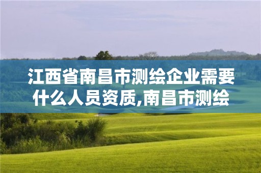 江西省南昌市測繪企業(yè)需要什么人員資質,南昌市測繪公司。