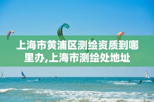 上海市黃浦區測繪資質到哪里辦,上海市測繪處地址