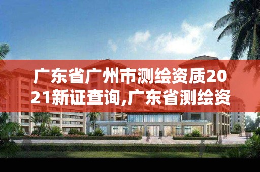 廣東省廣州市測(cè)繪資質(zhì)2021新證查詢,廣東省測(cè)繪資質(zhì)辦理流程