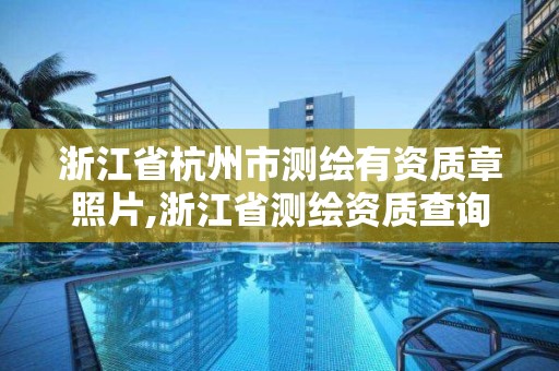 浙江省杭州市測繪有資質章照片,浙江省測繪資質查詢