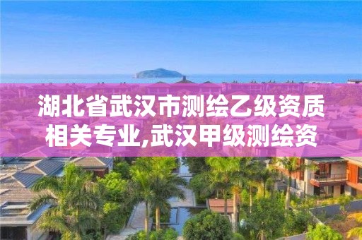 湖北省武漢市測繪乙級資質(zhì)相關(guān)專業(yè),武漢甲級測繪資質(zhì)名錄