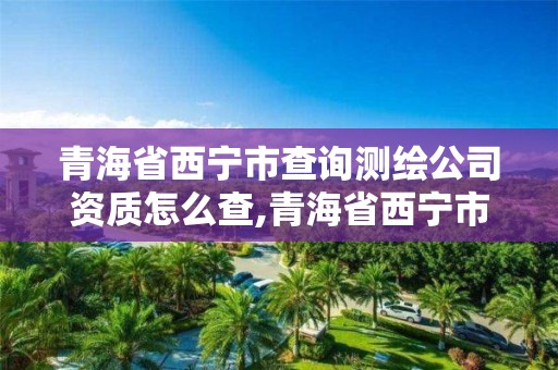 青海省西寧市查詢測繪公司資質怎么查,青海省西寧市查詢測繪公司資質怎么查的。