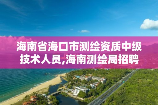 海南省海口市測繪資質中級技術人員,海南測繪局招聘