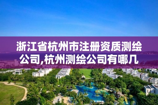 浙江省杭州市注冊資質測繪公司,杭州測繪公司有哪幾家