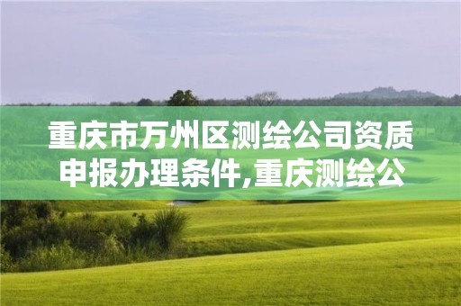 重慶市萬州區測繪公司資質申報辦理條件,重慶測繪公司收費標準