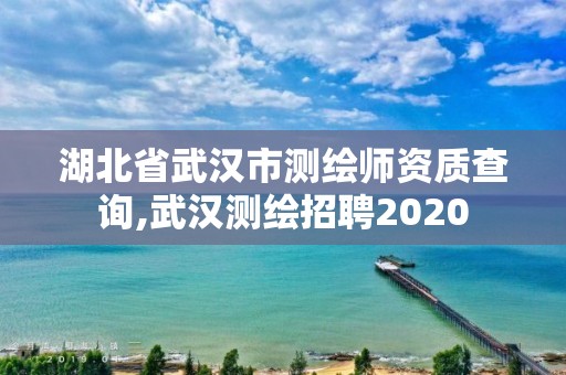 湖北省武漢市測繪師資質查詢,武漢測繪招聘2020