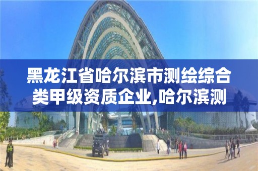 黑龍江省哈爾濱市測繪綜合類甲級資質企業,哈爾濱測繪局屬于什么單位。