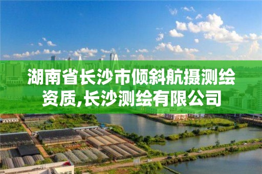 湖南省長沙市傾斜航攝測繪資質,長沙測繪有限公司