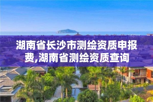 湖南省長沙市測繪資質申報費,湖南省測繪資質查詢