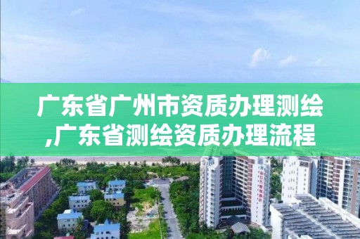 廣東省廣州市資質辦理測繪,廣東省測繪資質辦理流程