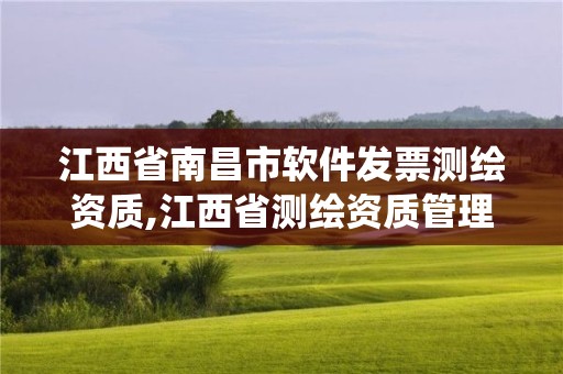 江西省南昌市軟件發票測繪資質,江西省測繪資質管理系統