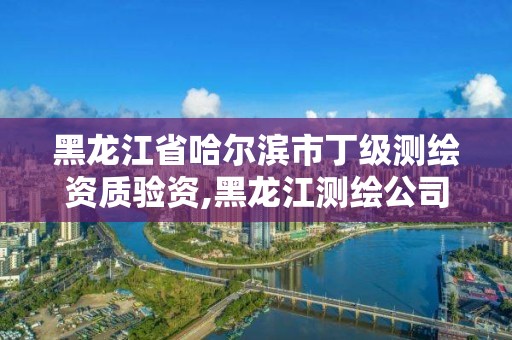 黑龍江省哈爾濱市丁級(jí)測(cè)繪資質(zhì)驗(yàn)資,黑龍江測(cè)繪公司乙級(jí)資質(zhì)