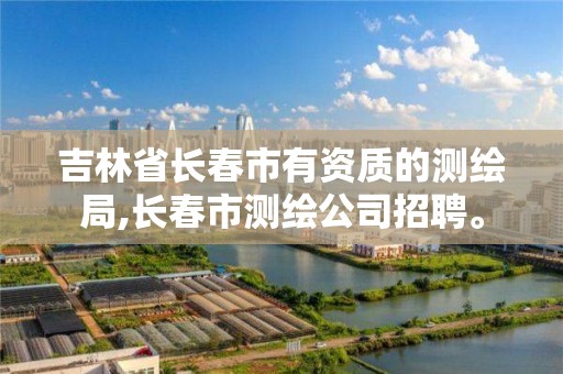 吉林省長春市有資質的測繪局,長春市測繪公司招聘。