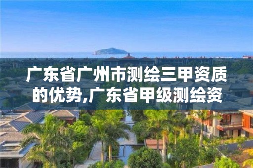 廣東省廣州市測繪三甲資質的優勢,廣東省甲級測繪資質單位有多少。