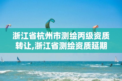 浙江省杭州市測繪丙級資質轉讓,浙江省測繪資質延期公告