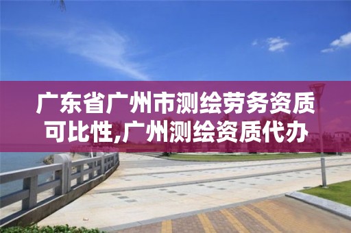 廣東省廣州市測繪勞務(wù)資質(zhì)可比性,廣州測繪資質(zhì)代辦