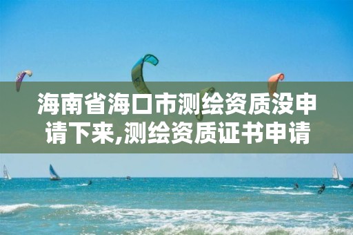 海南省海口市測繪資質沒申請下來,測繪資質證書申請