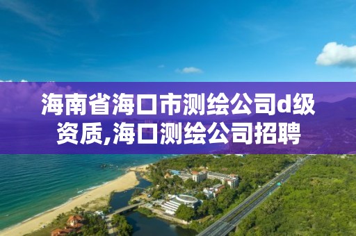 海南省海口市測繪公司d級資質,海口測繪公司招聘