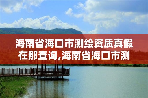 海南省海口市測繪資質真假在那查詢,海南省海口市測繪資質真假在那查詢結果