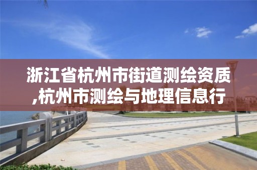 浙江省杭州市街道測(cè)繪資質(zhì),杭州市測(cè)繪與地理信息行業(yè)協(xié)會(huì)