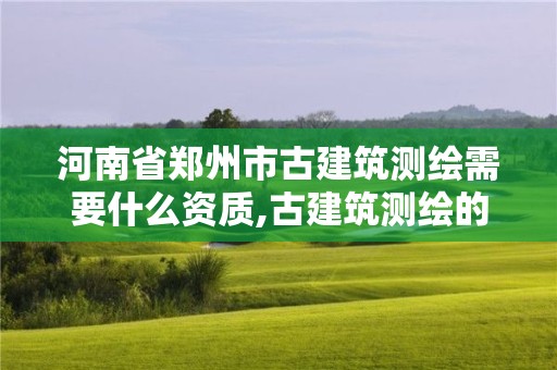 河南省鄭州市古建筑測繪需要什么資質,古建筑測繪的原則與方法